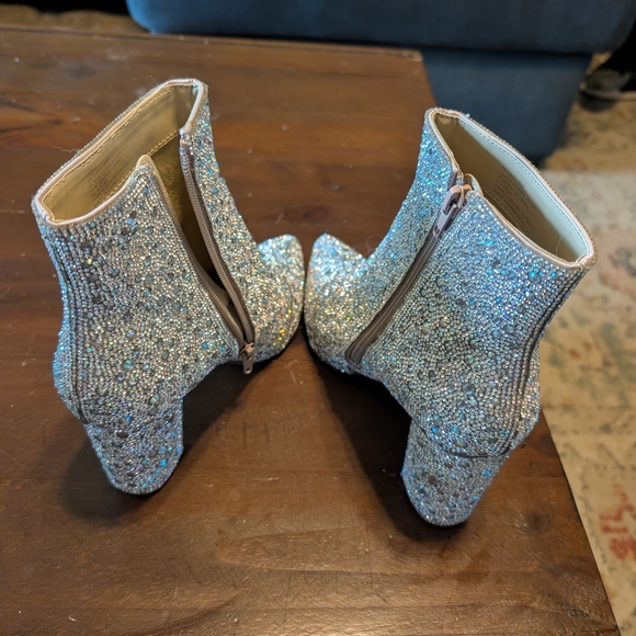 Betsey Johnson Rhinestone Heels - Picture 2 of 4